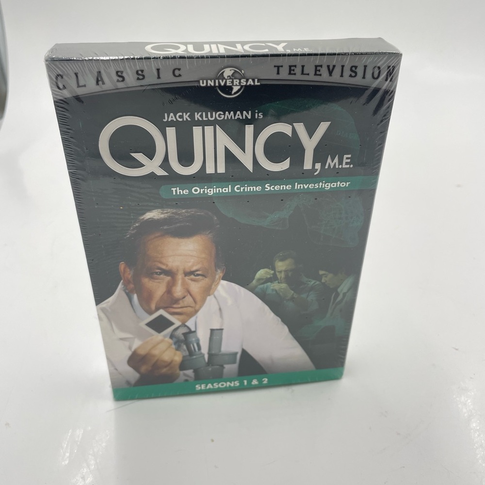 Quincy, M.E. - Seasons 1  2 (DVD, 2005, 3-Disc Set),